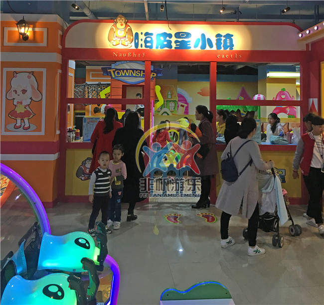河源長鴻廣場兒童淘氣堡嗨皮星直營店