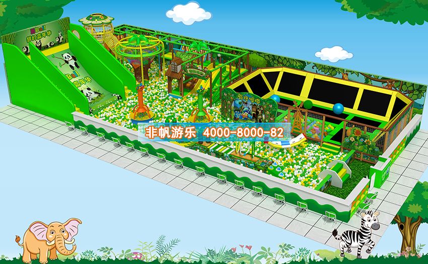 室內(nèi)兒童樂園怎么裝修設(shè)計(jì)門店比較受歡迎？
